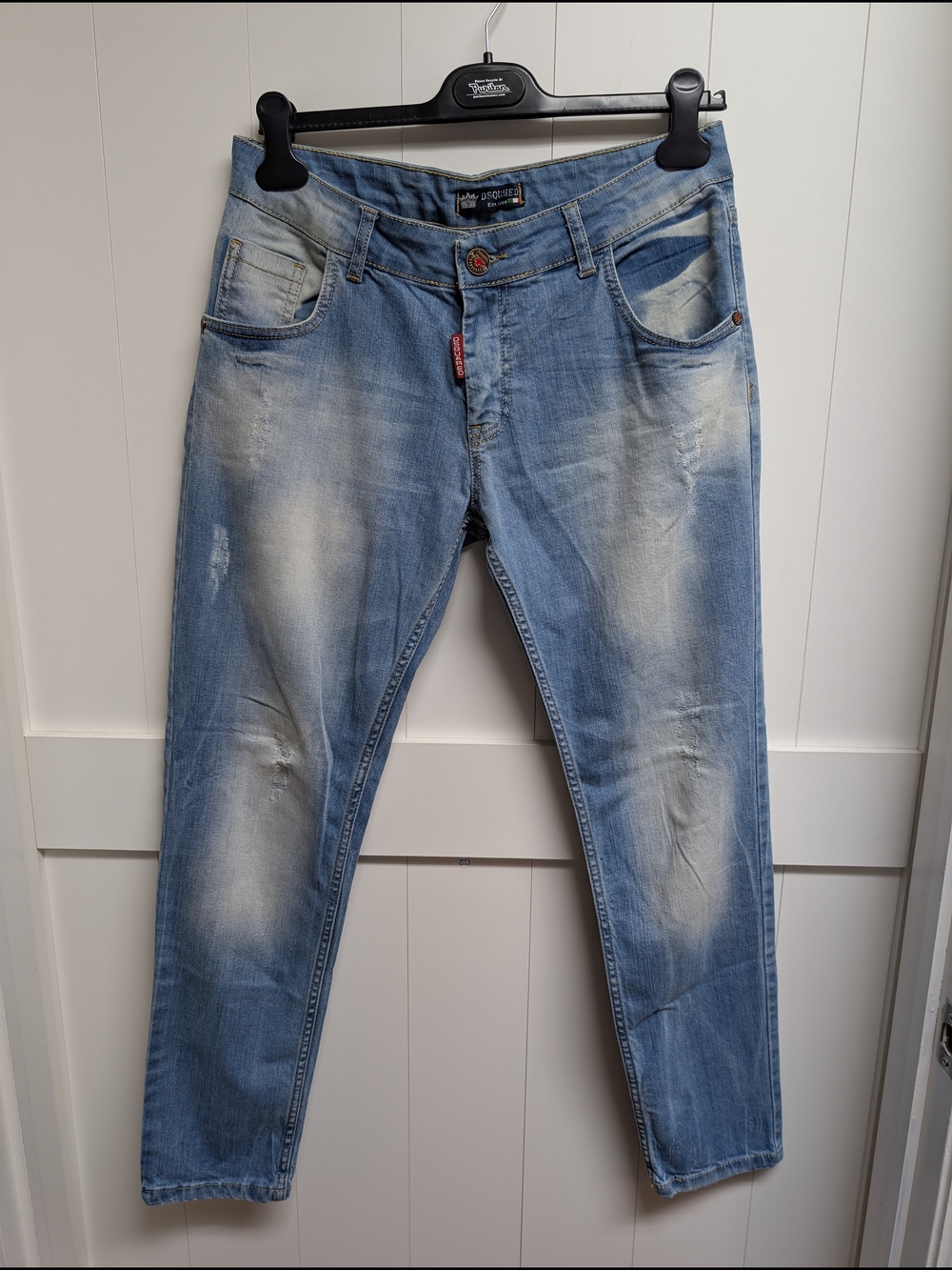 Vintage DSQUARED Light Blue Denim Jeans, 29